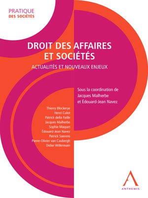 cover image of Droit des affaires et sociétés